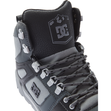 DC SHOES PURE HIGH-TOP WR LAARZEN - BLACK/GREY/BLACK