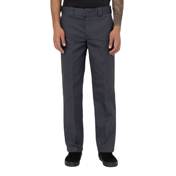 DICKIES 873 SLIM STRAIGHT WORK BROEK - CHARCOAL GREY