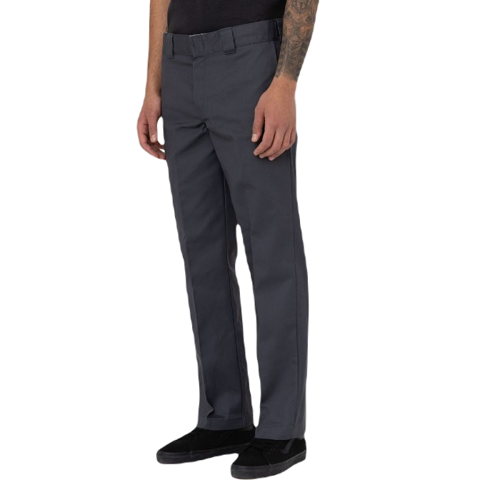 DICKIES 873 SLIM STRAIGHT WORK BROEK - CHARCOAL GREY