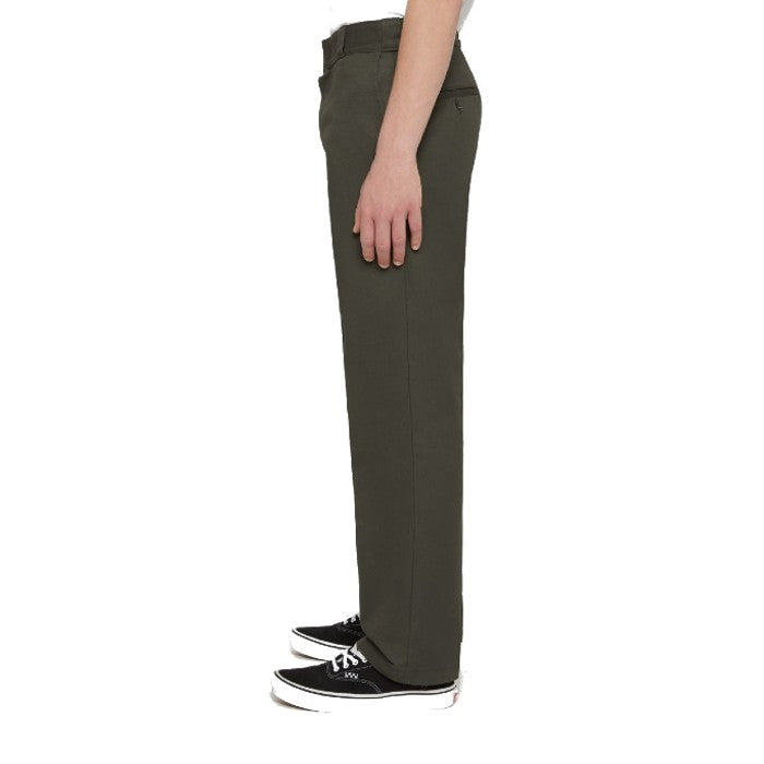 DICKIES 873 SLIM STRAIGHT WORK BROEK REC - OLIVE GREEN