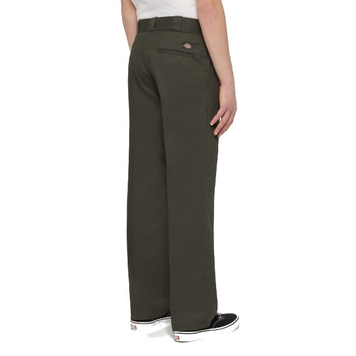 DICKIES 873 SLIM STRAIGHT WORK BROEK REC - OLIVE GREEN