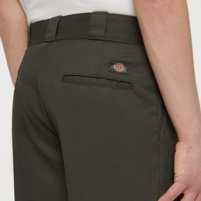 DICKIES 873 SLIM STRAIGHT WORK BROEK REC - OLIVE GREEN