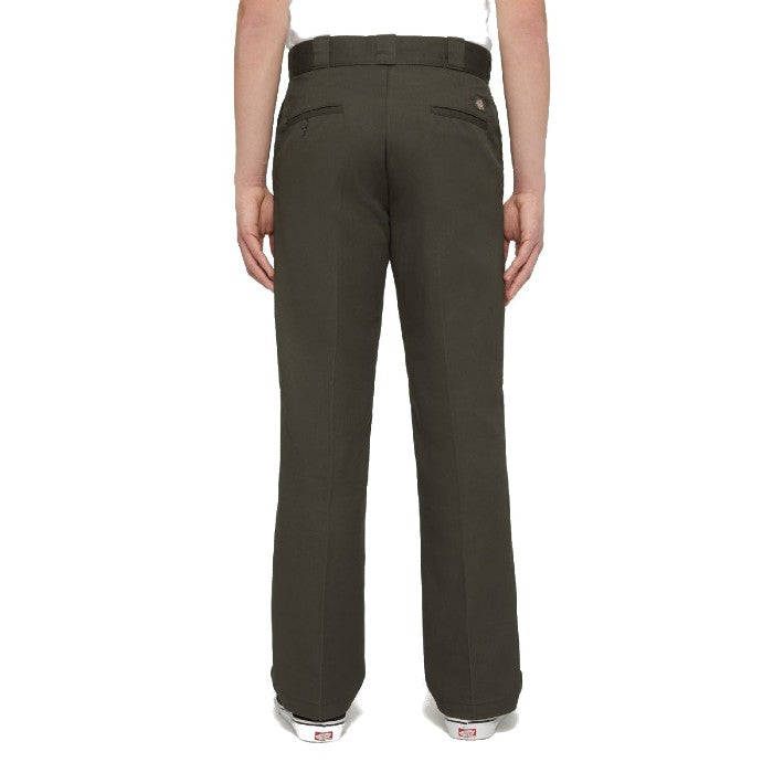 DICKIES 873 SLIM STRAIGHT WORK BROEK REC - OLIVE GREEN