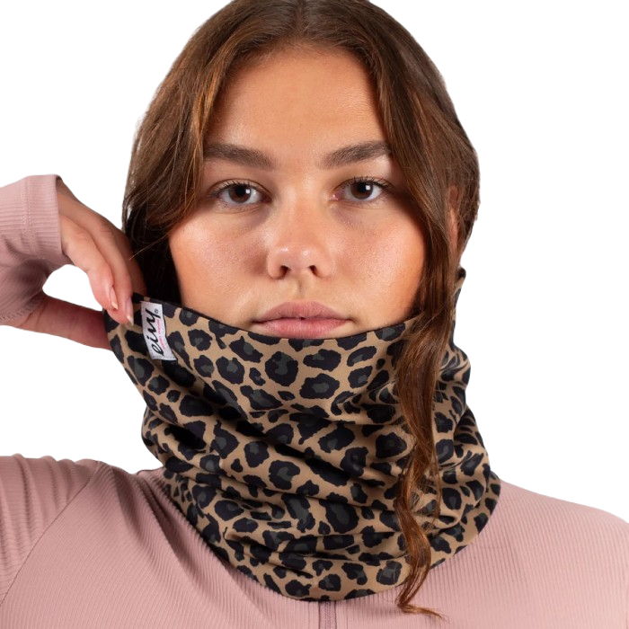 EIVY COLDER NEKWARMER LEOPARD