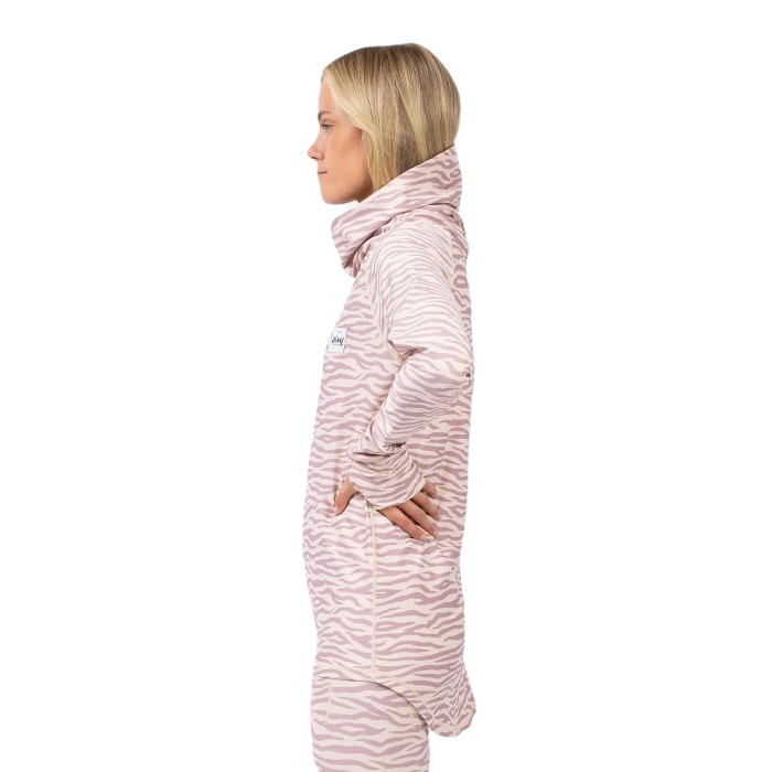 EIVY ICECOLD GAITER THERMOSHIRT PASTEL ZEBRA