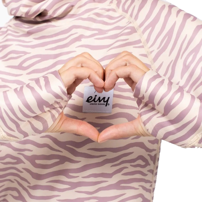 EIVY ICECOLD GAITER THERMOSHIRT PASTEL ZEBRA