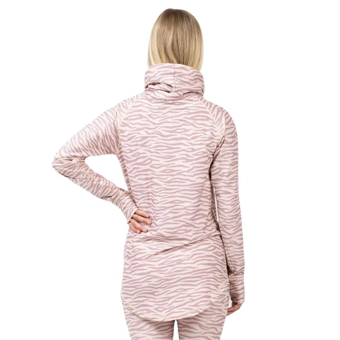 EIVY ICECOLD GAITER THERMOSHIRT PASTEL ZEBRA