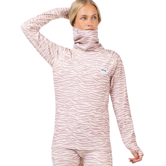 EIVY ICECOLD GAITER THERMOSHIRT PASTEL ZEBRA