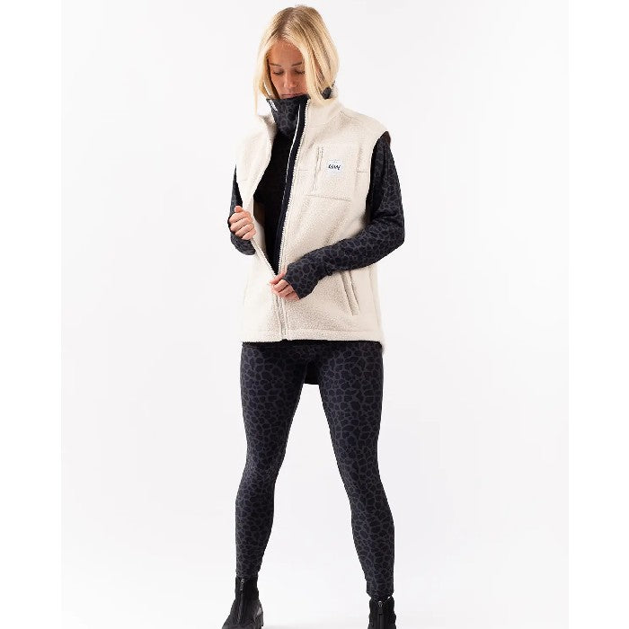 EIVY LUMBERJACKIE SHERPA BODYWARMER FADED CLOUD