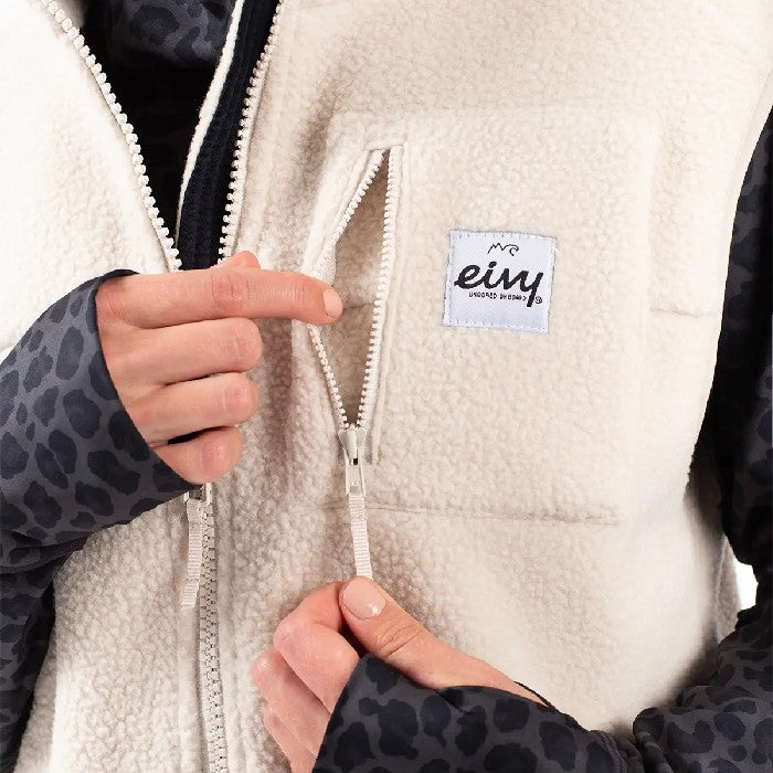 EIVY LUMBERJACKIE SHERPA BODYWARMER FADED CLOUD