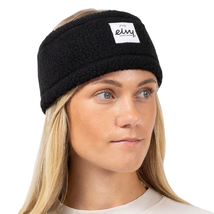 EIVY THROWBACK SHERPA HOOFDBAND BLACK