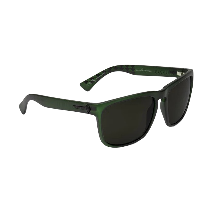 ELECTRIC X JASON MOMOA KNOXVILLE XL POLARIZED ZONNEBRIL - RACING GREEN/GREY