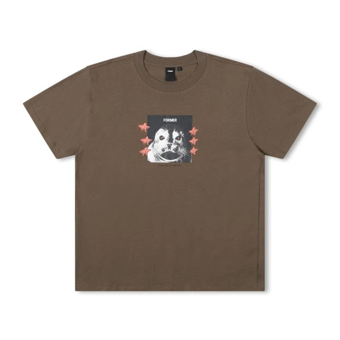 FORMER PUP STAR T-SHIRT PECAN