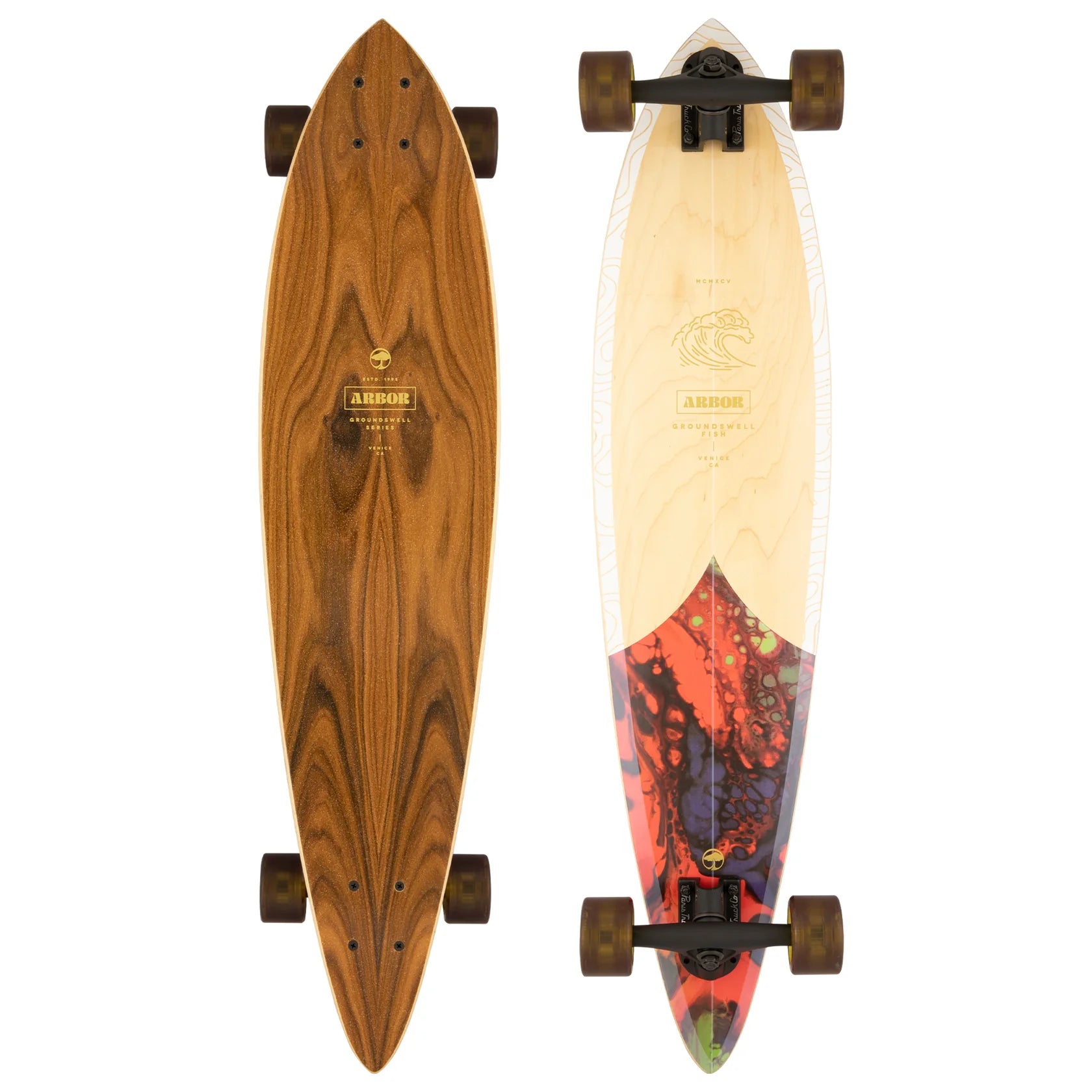 ARBOR PERFORMANCE GROUNDSWELL FISH 8,5" LONGBOARD KOMPLETT 