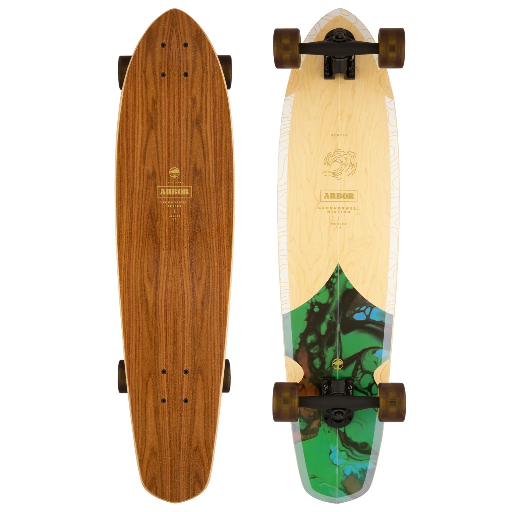 ARBOR PERFORMANCE MISSION GROUNDSWELL 8,625" LONGBOARD KOMPLETT 