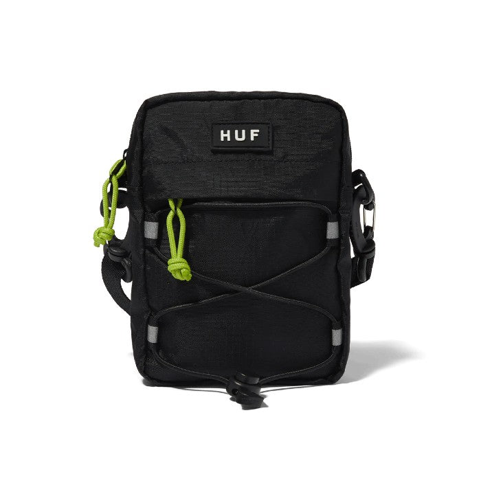 HUF BOWERY SCHOUDERTAS - BLACK