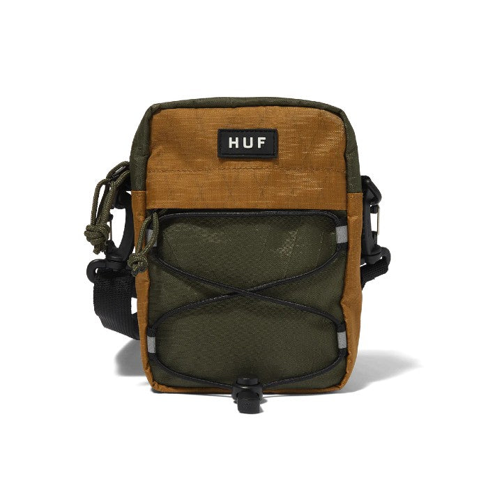 HUF BOWERY SCHOUDERTAS - OLIVE