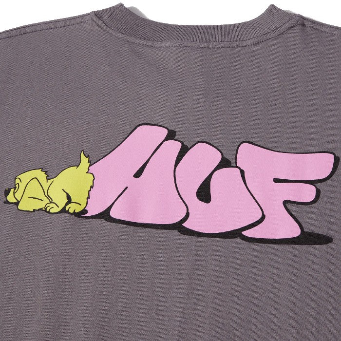 HUF DOG SENSE T-SHIRT LIGHT PLUM