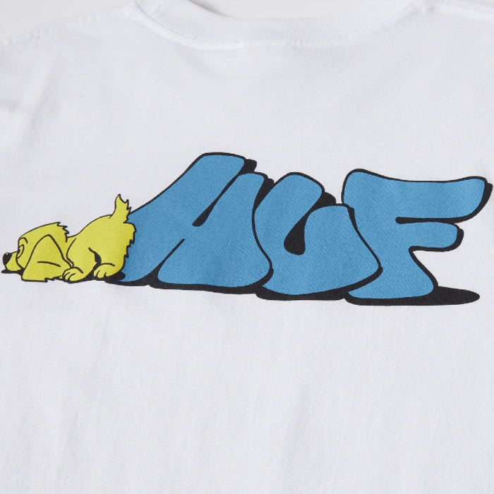 HUF DOG SENSE T-SHIRT WHITE