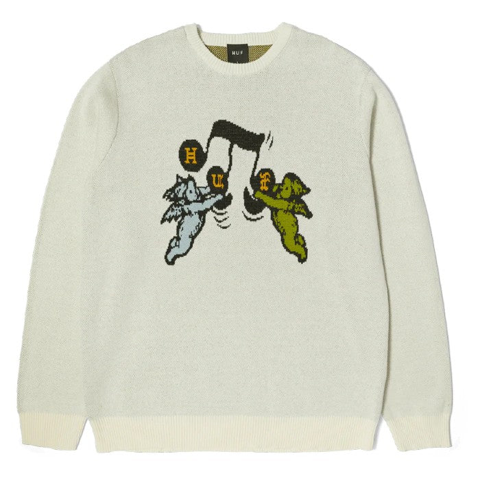 HUF SONG INTARSIA TRUI - LINEN