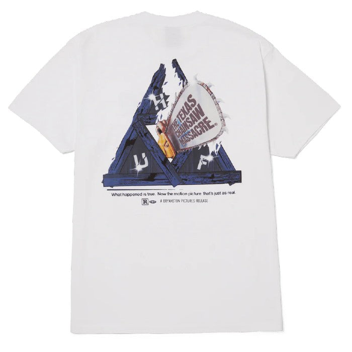 HUF THE TEXAS CHAINSAW MASSACRE TRIPLE TRIANGLE T-SHIRT WHITE