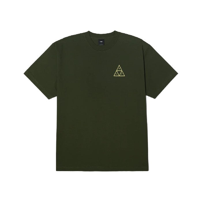 HUF SET TRIPLE TRIANGLE SHORT SLEEVE T-SHIRT - HUNTER GREEN