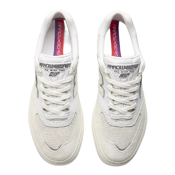 NEW BALANCE X ARROW & BEAST NUMERIC 574 VULC SCHOENEN WHITE