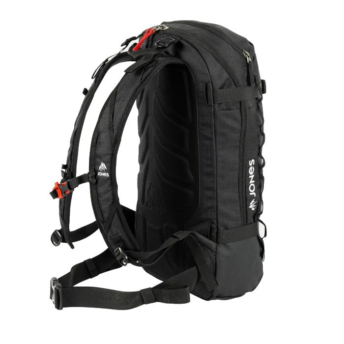 JONES DEEPER 19L SKI/SNOWBOARD RUGZAK STEALTH BLACK