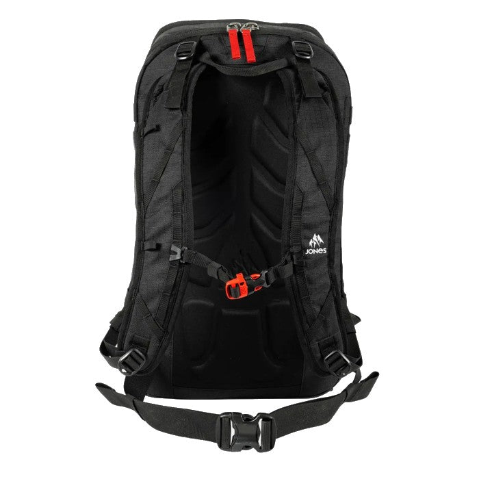 JONES DEEPER 19L SKI/SNOWBOARD RUGZAK STEALTH BLACK