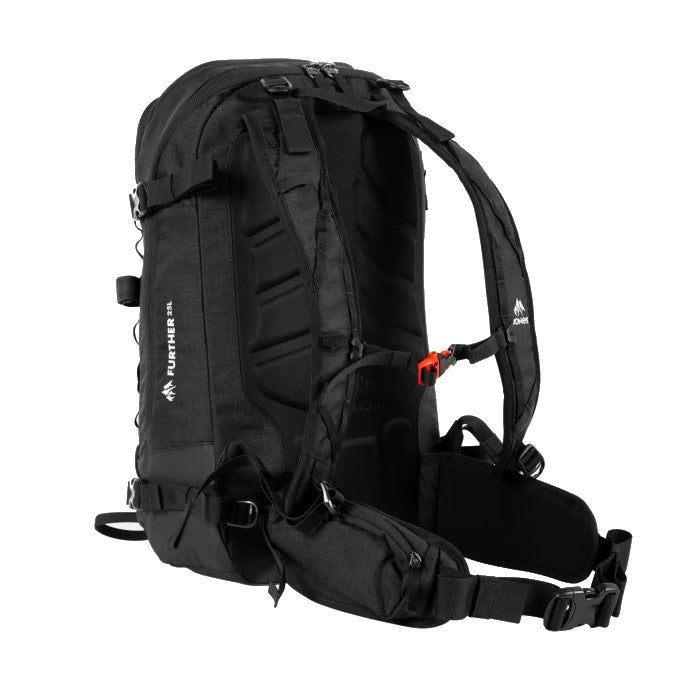 JONES FURTHER 25L SKI/SNOWBOARD RUGZAK STEALTH BLACK