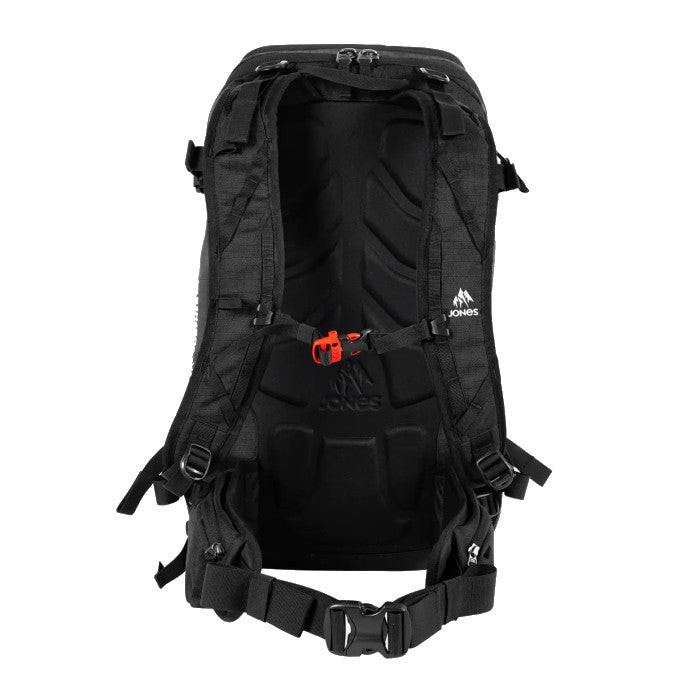 JONES FURTHER 25L SKI/SNOWBOARD RUGZAK STEALTH BLACK