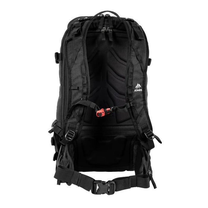 JONES HIGHER 32L SKI/SNOWBOARD RUGZAK STEALTH BLACK