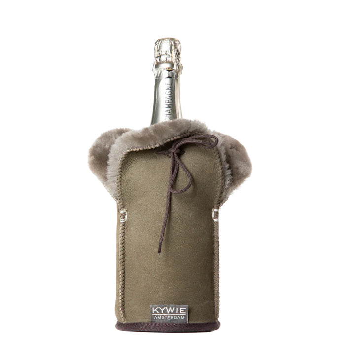 KYWIE CHAMPAGNE COOLER WIJNKOELER - KHAKI SUEDE The Old Man Boardsports Kywie