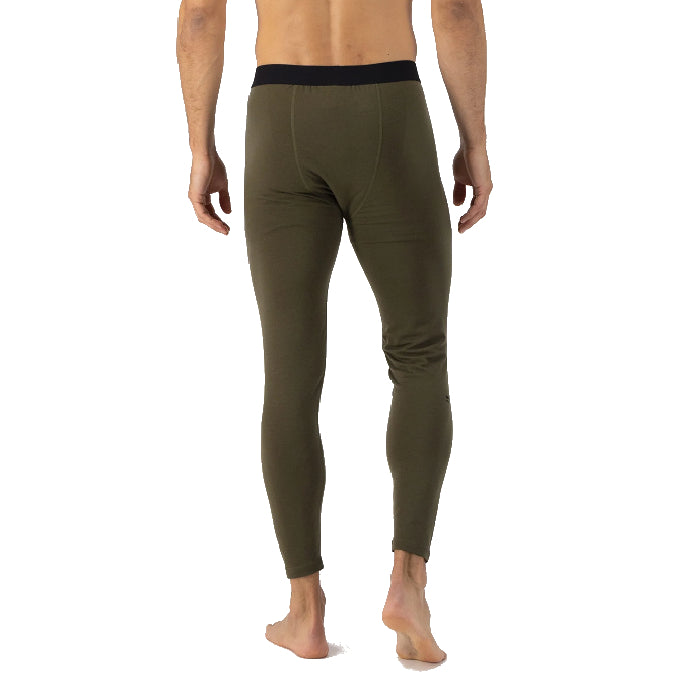 MONS ROYALE MENS CASCADE MERINO BASE LAYER THERMOLEGGING DARK OLIVE