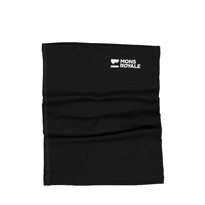 MONS ROYALE UNISEX DAILY DOSE MERINO NEKWARMER BLACK