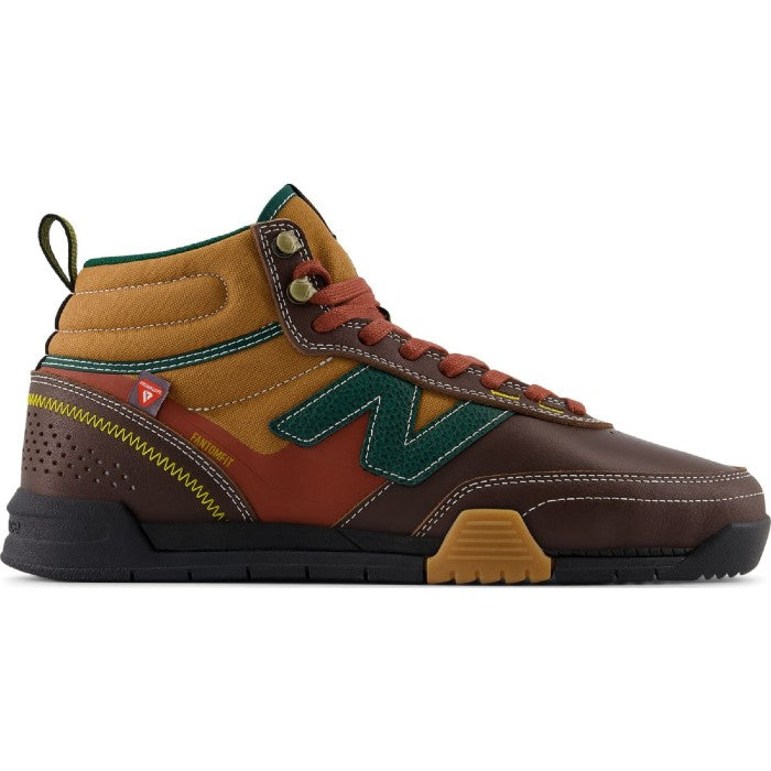 NEW BALANCE NUMERIC 440 V2 TRAIL HIGH SCHOENEN - BROWN/FOREST GREEN