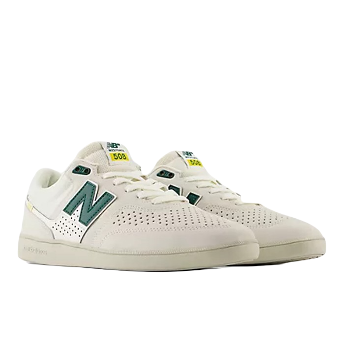 NEW BALANCE NUMERIC BRANDON WESTGATE 508 SCHOENEN - SEA SALT/FOREST GREEN