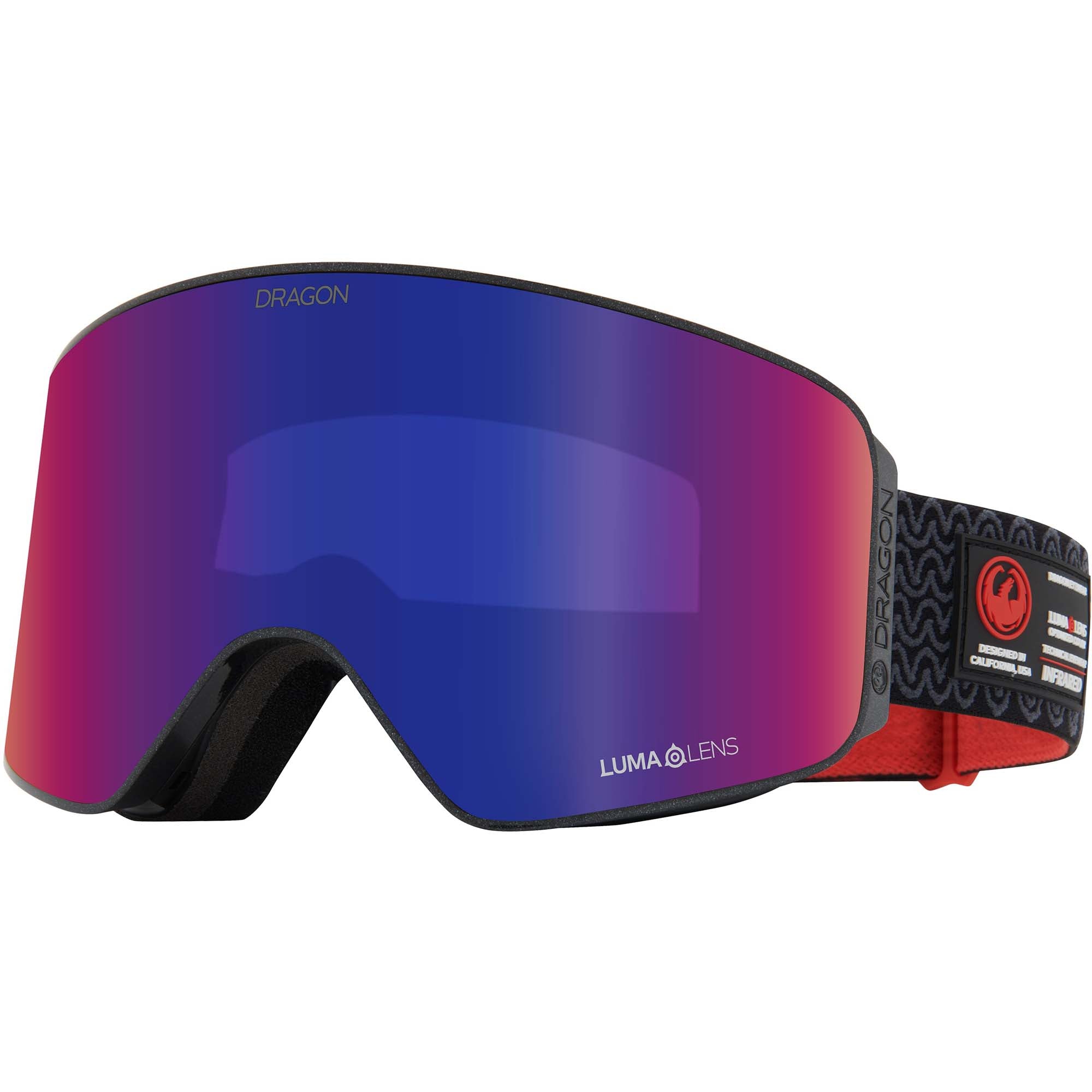 DRAGON NFX MAG OTG WINTERSPORT GOGGLES + BONUS LENS - ICON RED