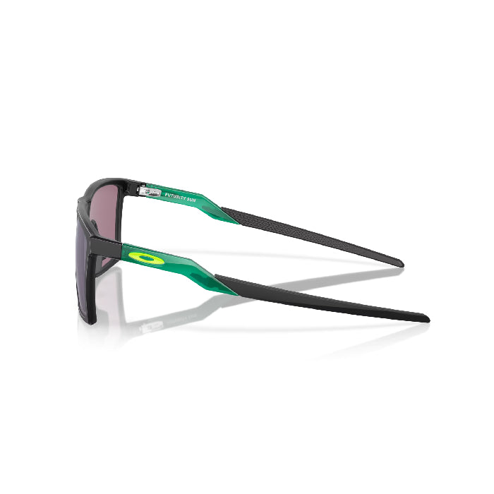 OAKLEY FUTURITY ZONNEBRIL SATIN BLACK W/ PRIZM JADE