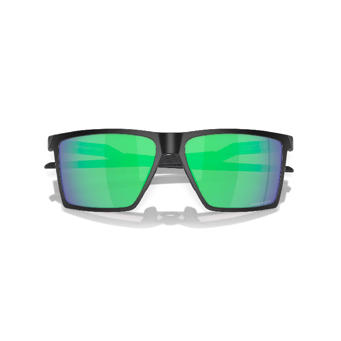 OAKLEY FUTURITY ZONNEBRIL SATIN BLACK W/ PRIZM JADE