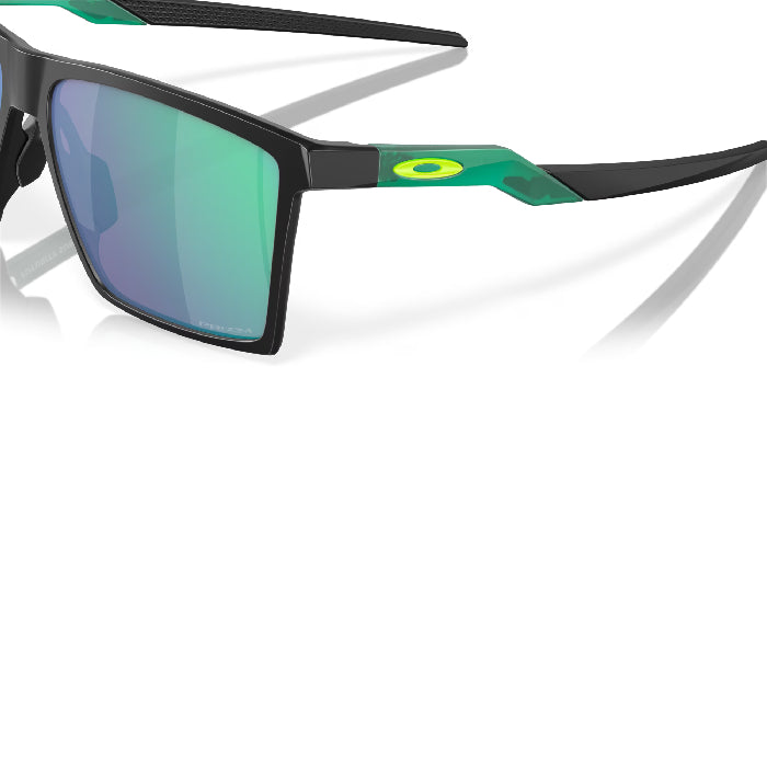 OAKLEY FUTURITY ZONNEBRIL SATIN BLACK W/ PRIZM JADE