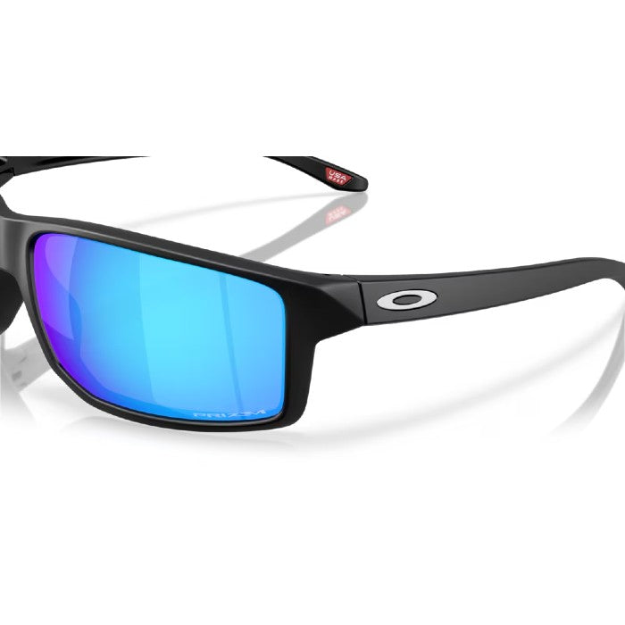 OAKLEY GIBSTON XL ZONNEBRIL MATTE BLACK/PRIZM SAPPHIRE