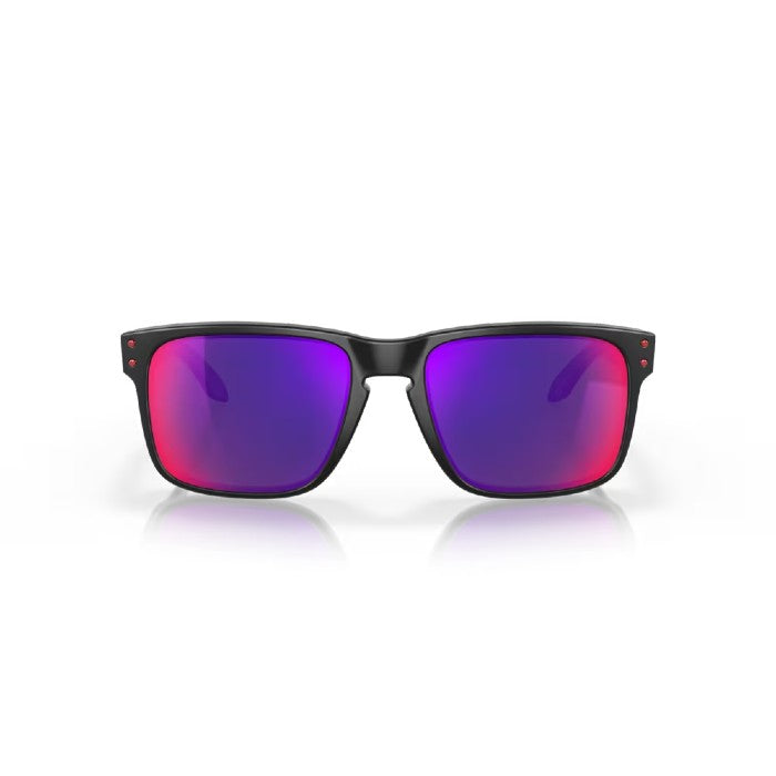 OAKLEY HOLBROOK ZONNEBRIL - RED IRIDIUM /MATTE BLACK