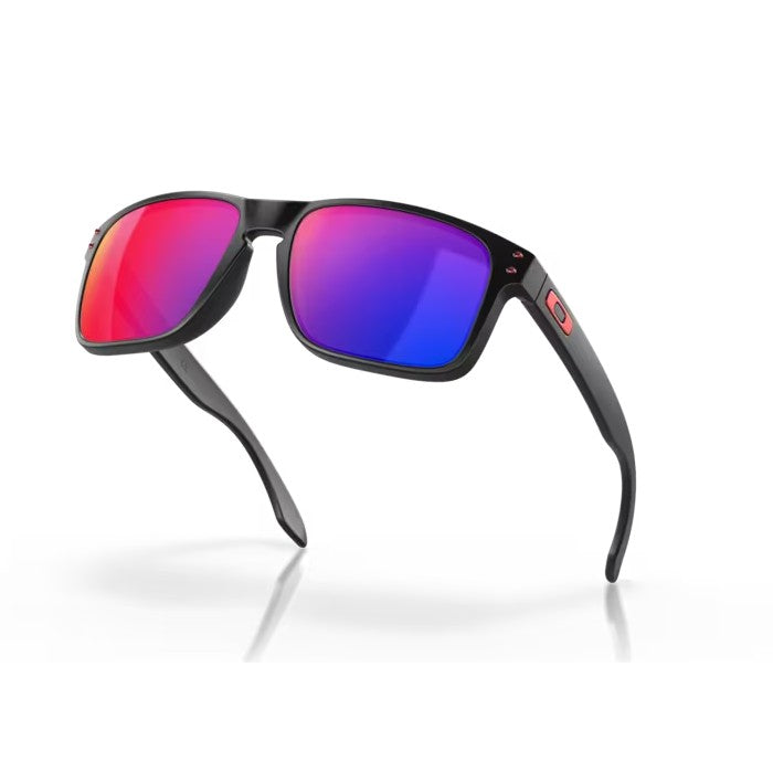 OAKLEY HOLBROOK ZONNEBRIL - RED IRIDIUM /MATTE BLACK