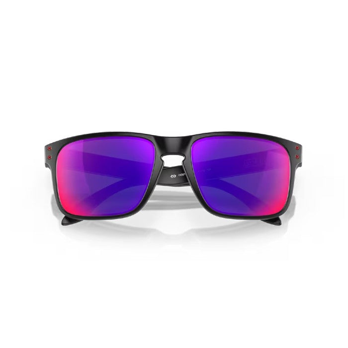 OAKLEY HOLBROOK ZONNEBRIL - RED IRIDIUM /MATTE BLACK