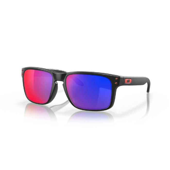 OAKLEY HOLBROOK ZONNEBRIL - RED IRIDIUM /MATTE BLACK