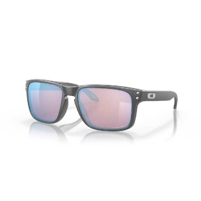 OAKLEY HOLBROOK ZONNEBRIL STEEL/PRIZM SNOW SAPPHIRE