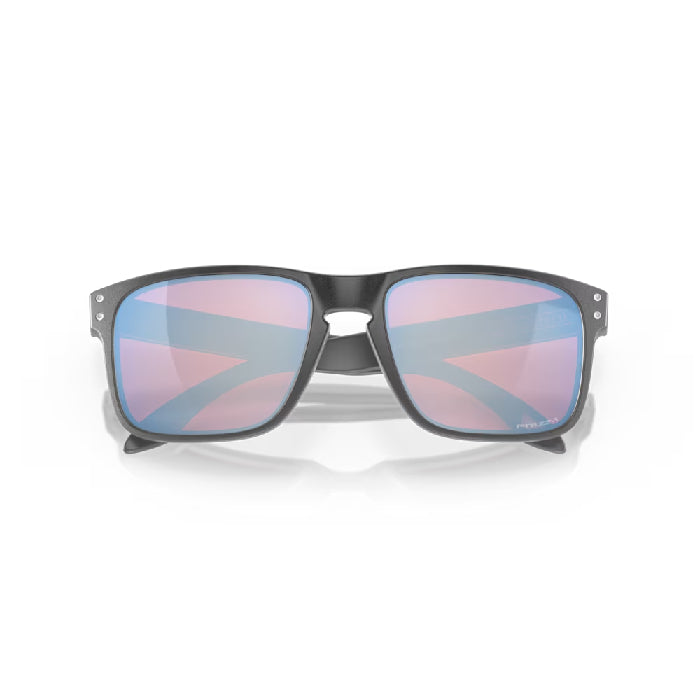 OAKLEY HOLBROOK ZONNEBRIL STEEL/PRIZM SNOW SAPPHIRE