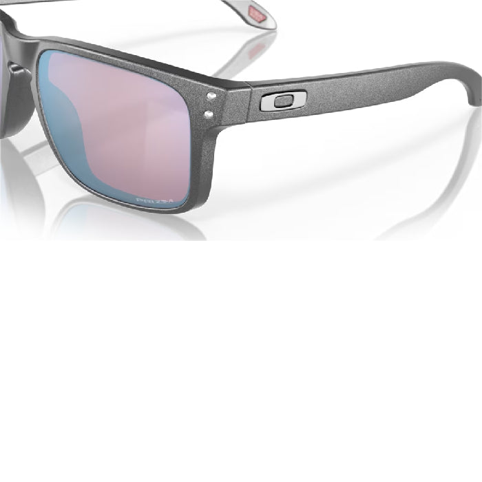 OAKLEY HOLBROOK ZONNEBRIL STEEL/PRIZM SNOW SAPPHIRE