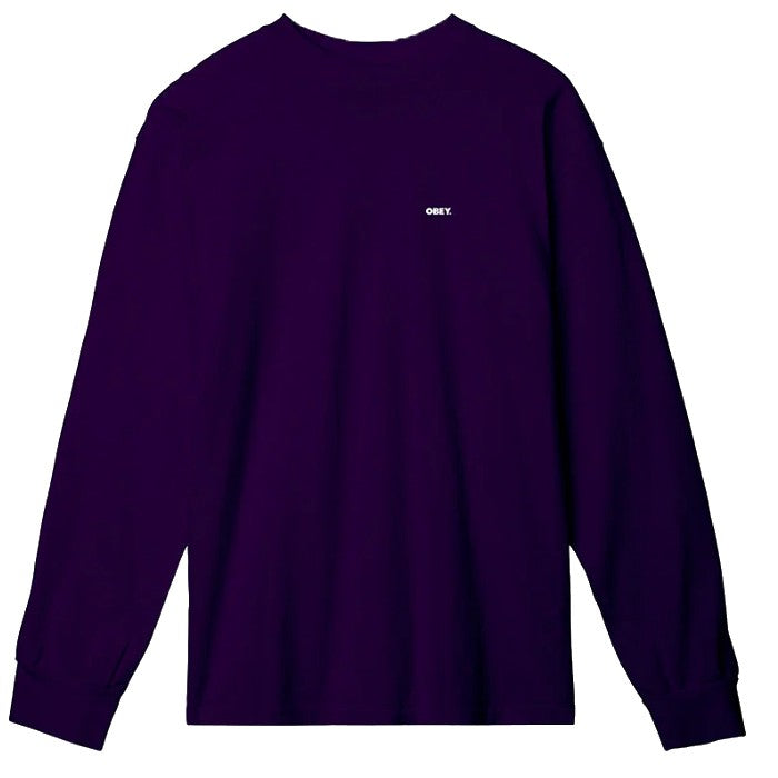 OBEY BOLD 3 LONG SLEEVE T-SHIRT ROSIN